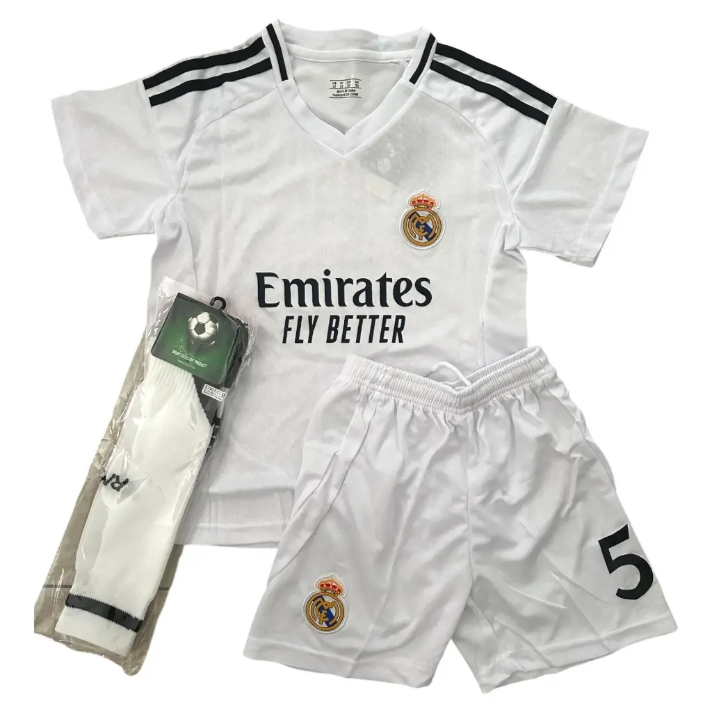 MAILLOT SHORT CHAUSSETTES FOOT FRANCE ENFANT BELLINGHAM DU 4 AU 14 ANS