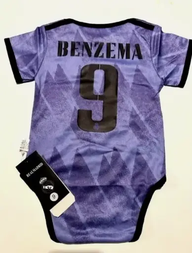 body bebe equipe dU REAL MADRID BENZEMA top