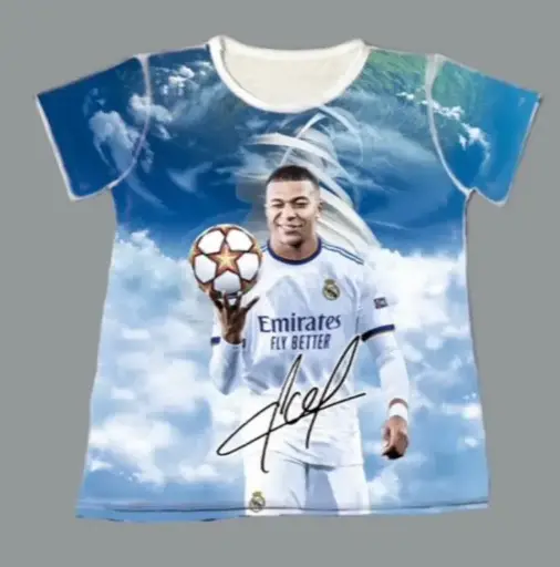 T-SHIRT MBAPPE DU 6 AU 14 ANS
